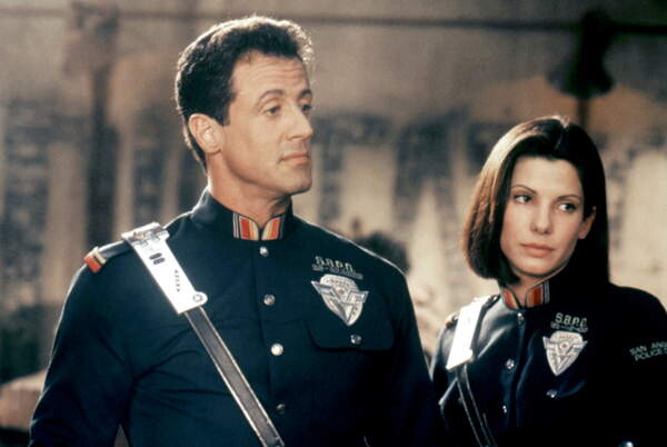 Плакат Sylvester Stallone and Sandra Bulloc