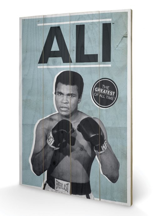 Ξύλινη τέχνη MUHAMMAD ALI - greatest