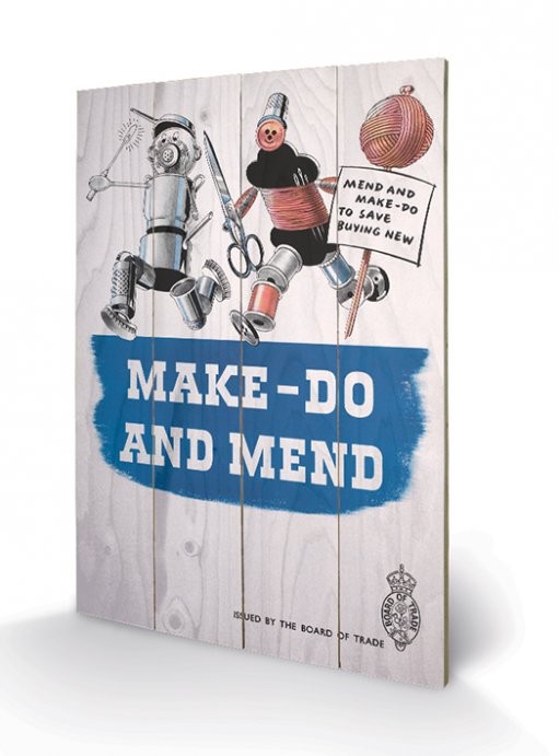 IWM - make do & mend Wooden Art