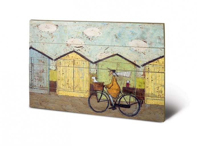 Ξύλινη τέχνη Sam Toft - Off for a Breakfast