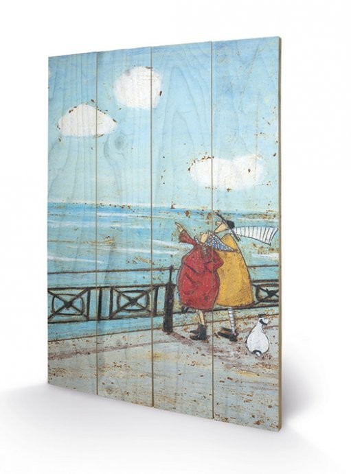 Pintura em madeira Sam Toft - Her Favourite Cloud