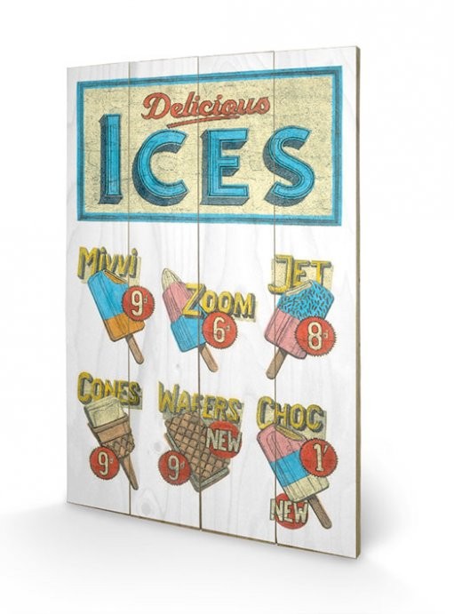 Ξύλινη τέχνη BARRY GOODMAN - delicious ices