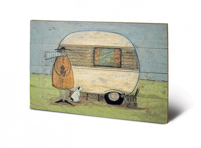 Ξύλινη τέχνη SAM TOFT - home from home
