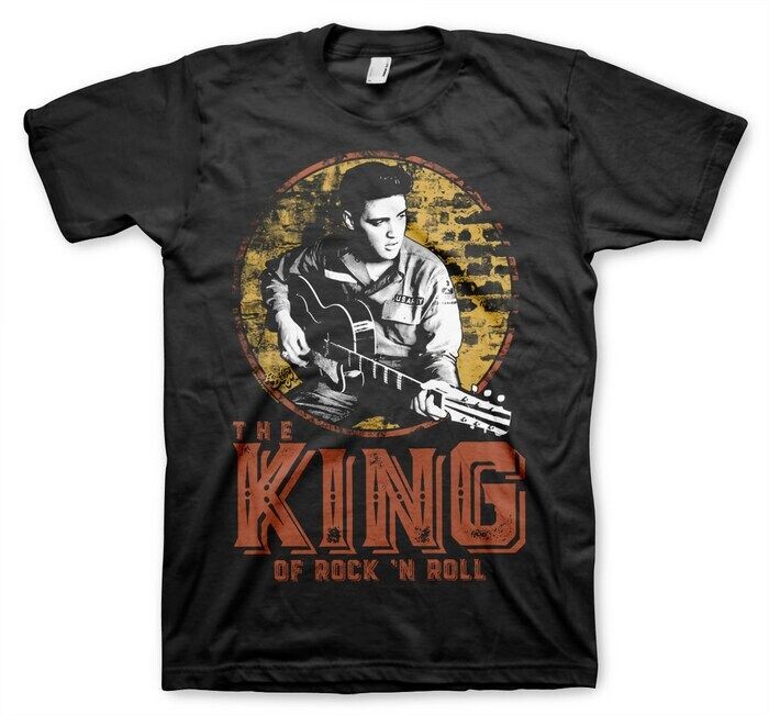 Μπλουζάκι Elvis Presley - The King of Rock n‘ Roll