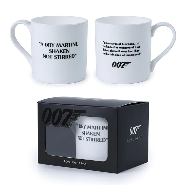 Mug James Bond - Martini Recipe
