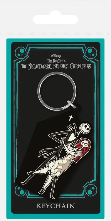 Μπρελόκ The Nightmare Before Christmas - Jack & Sally Coffin