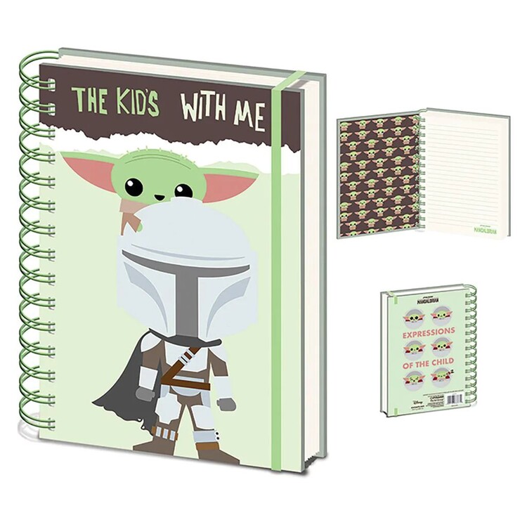 Σημειωματάριο Star Wars: The Mandalorian - The Kids With Me