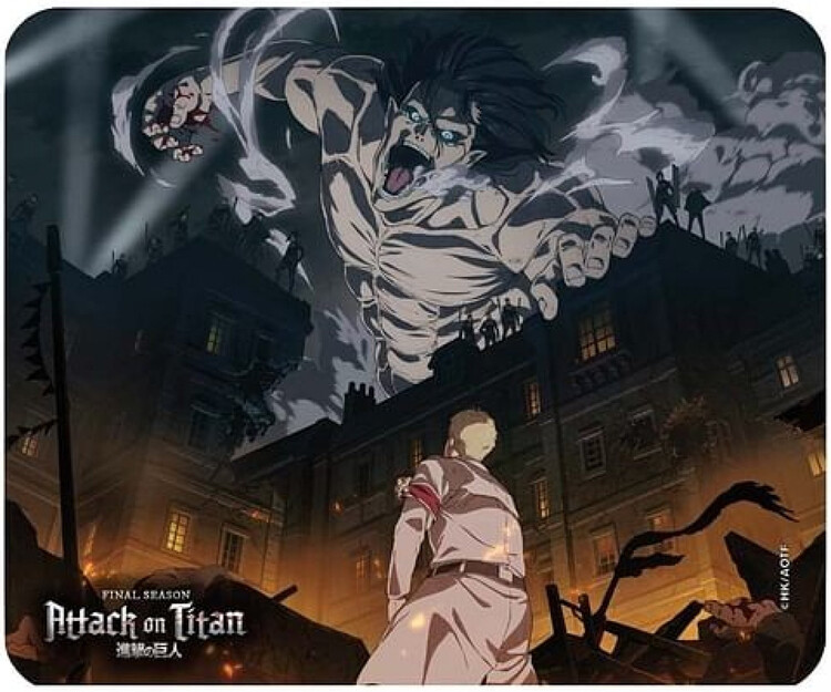 Tapete de rato  Attack on Titan - S4 Key Art