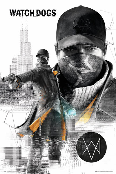 Плакат Watch dogs - city
