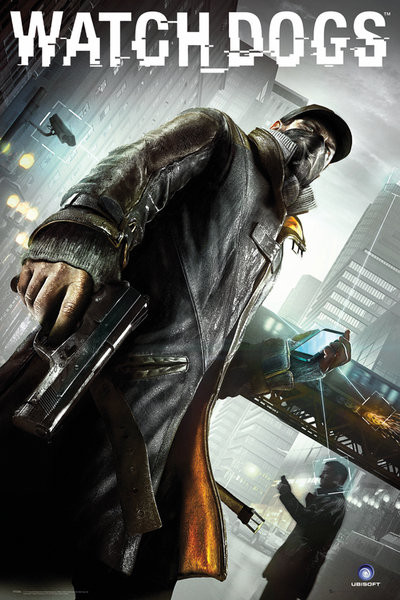Плакат Watch dogs - cover