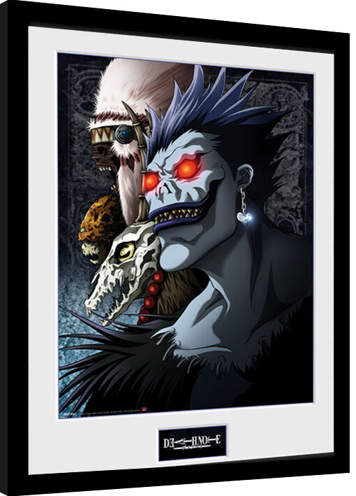 Uokvireni poster Death Note - Shinigami