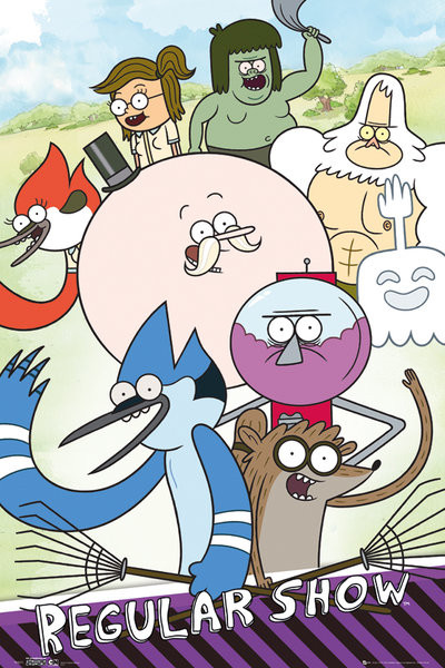 Poster REGULAR SHOW - cast