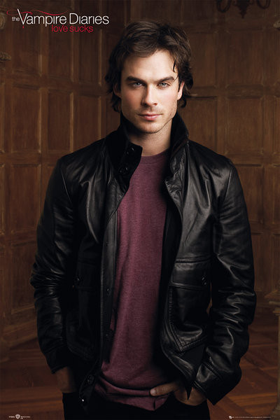 Плакат THE VAMPIRE DIARIES - damon
