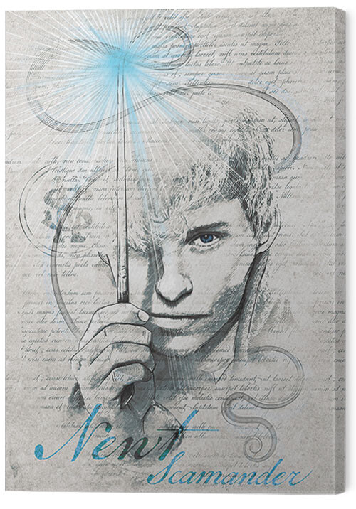 Принти на полотні Fantastic Beasts The Crimes Of Grindelwald - Newt Scamander