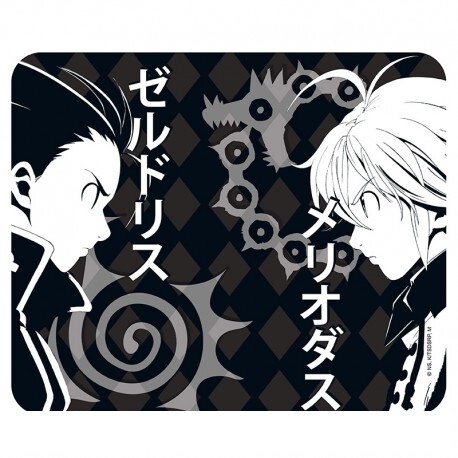Mouse pad The Seven Deadly Sins - Meliodas & Zeldris
