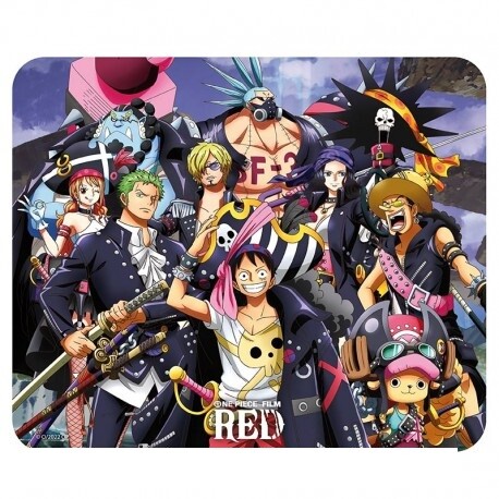 Mouse pad One Piece: Red - Ready for Battle