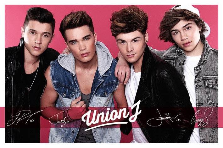 Плакат Union J - Pink