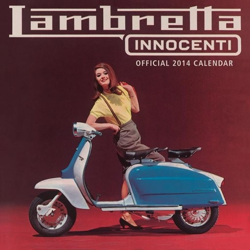 Календар 2027 Calendar 2014 - LAMBRETTA
