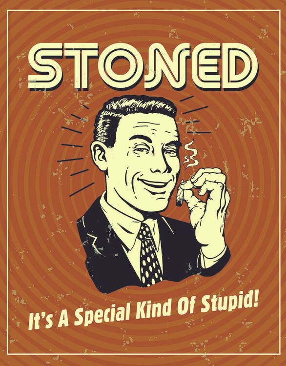 Μεταλλική πινακίδα Special Kind of Stupid