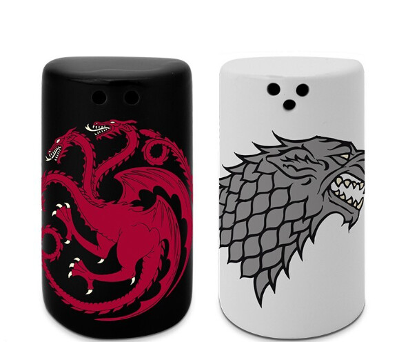 Σετ αλάτι και πιπέρι Hra o Trůny (Game of Thrones) - Stark & Targaryen