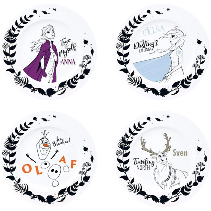 Lautaset Frozen - 2 Heroes