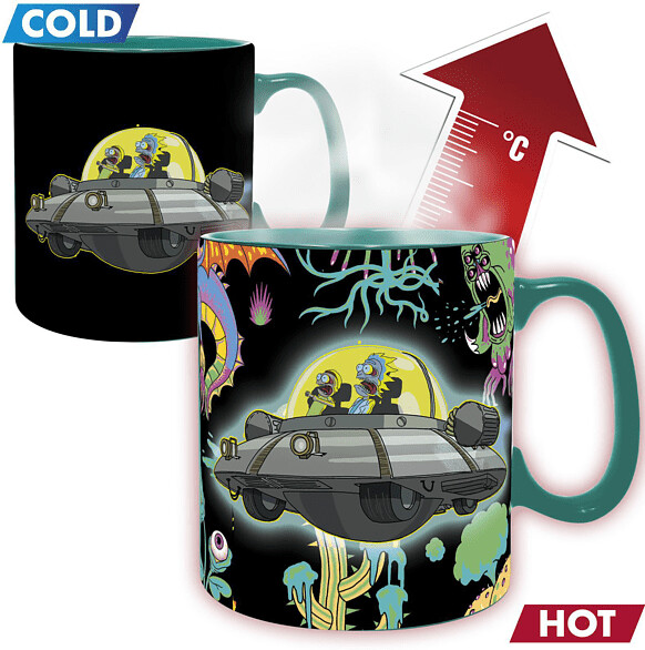 Caneca Rick & Morty - Spaceship