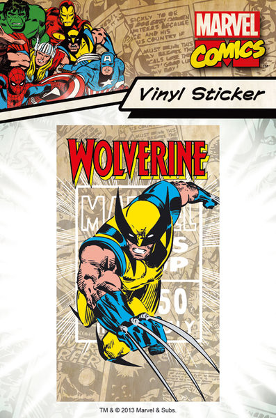 Stickers MARVEL - wolverine