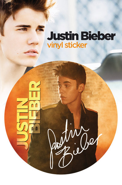 Αυτοκόλλητα JUSTIN BIEBER - signature