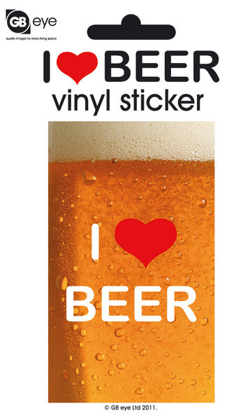 Stickers I LOVE BEER