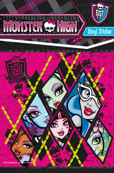 Stickers MONSTER HIGH - group