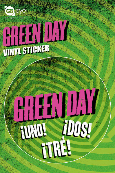 Stickers GREEN DAY - logo