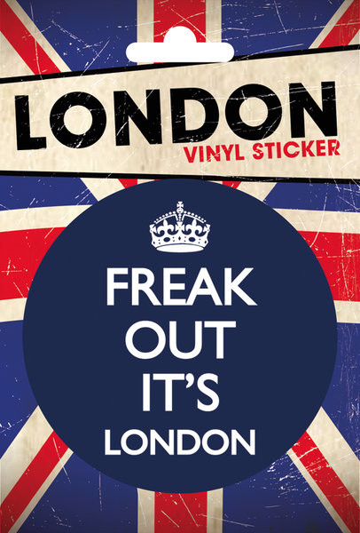 Stickers LONDON - freak out