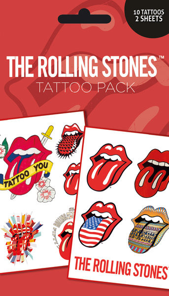 Τατουάζ ROLLING STONES - lips