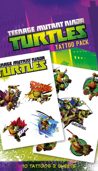Τατουάζ TEENAGE MUTANT NINJA TURTLES - shellheads