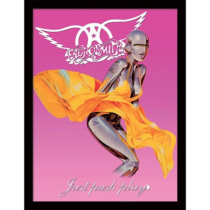 Aerosmith - Just Push Play Framed poster | Buy at Europosters