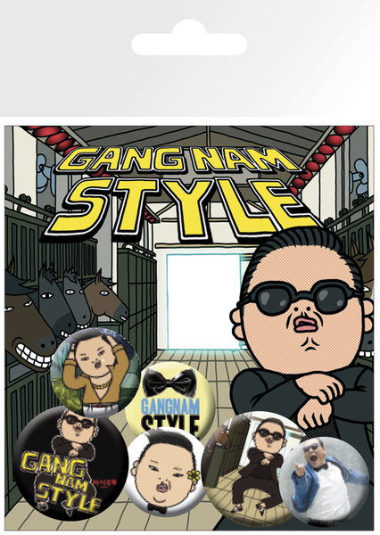 Badge set PSY
