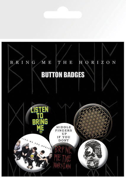 Conjunto de crachás BRING ME THE HORIZON