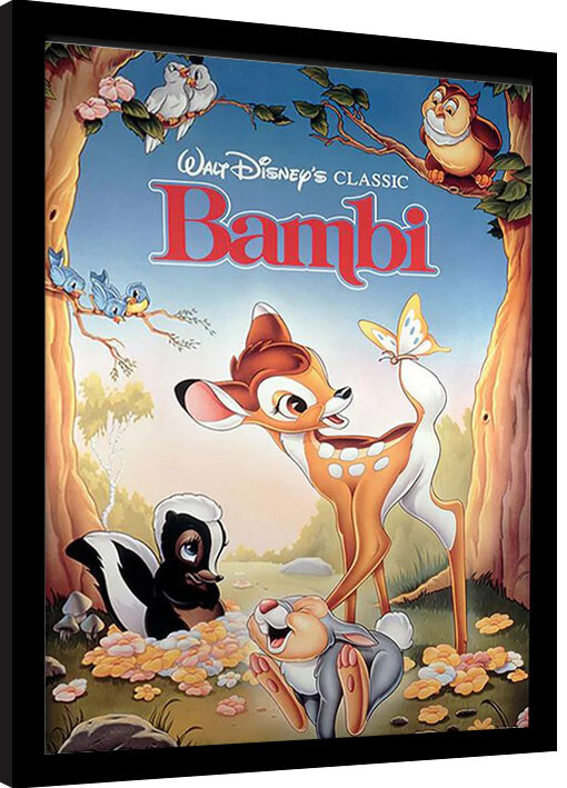 Kehystetty juliste Disney - Bambi