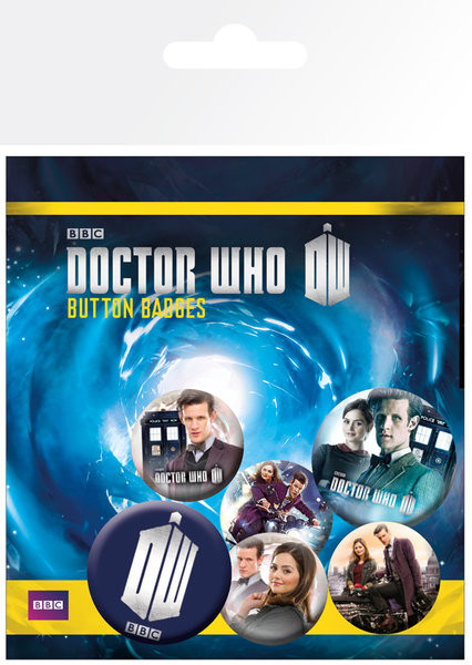 Set bedževa DOCTOR WHO