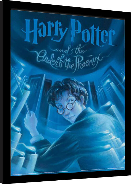 Κορνιζαρισμένη αφίσα Harry Potter - The Order od the Phoenix Book