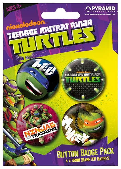 Set bedževa TURTLES