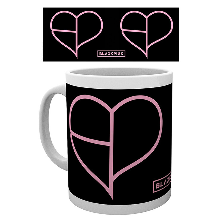 Κούπα Black Pink - Heart Icon