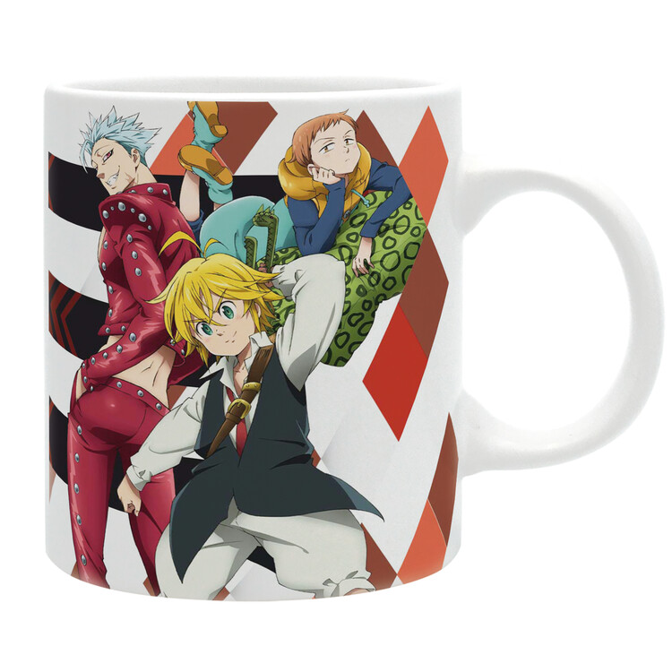 Κούπα The Seven Deadly Sins - Meliodas, Ban, King