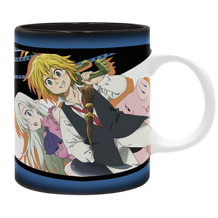 Κούπα The Seven Deadly Sins - Meliodas, Elizabeth, Hawk