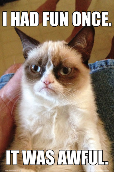 Poster Grumpy cat
