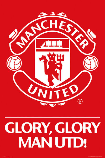 Плакат Manchester United - crest