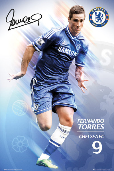 Αφίσα Chelsea - torres 13/14