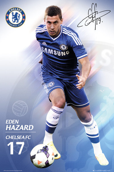 Αφίσα Chelsea - hazard 13/14