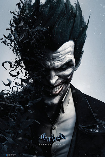 Плакат BATMAN ORIGINS - joker bats