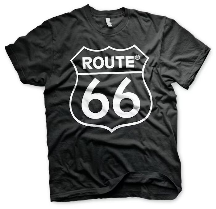 Μπλουζάκι Route 66 - Logo